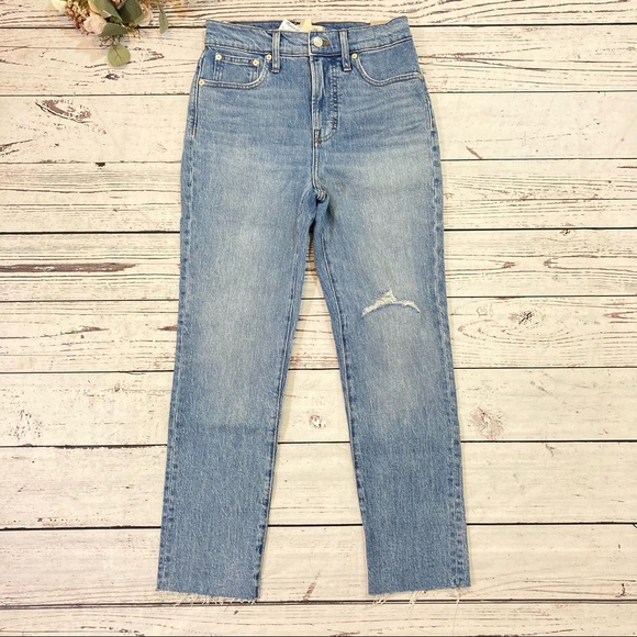 Madewell The vintage crop high waist jeans NWT - Picture 10 of 14